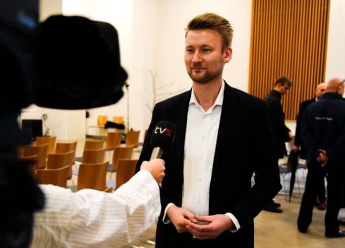 Peter Kofod jubler efter EU-valg